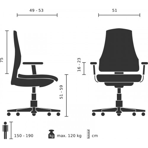 Vitoro Eco Sillón de oficina profesional