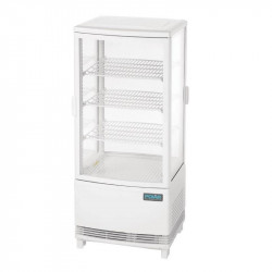 Vitrina frigorífica vertical doble puerta curva 86L - Soluciones Hosteleras