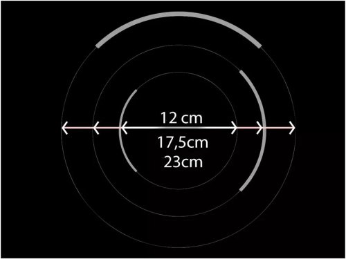 Vitrocerámica 4 Zonas Infiniton VIT4T23
