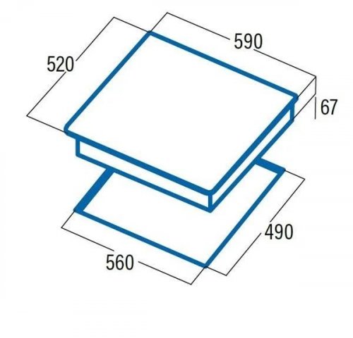 Vitrocerámica Cata T 604 X
