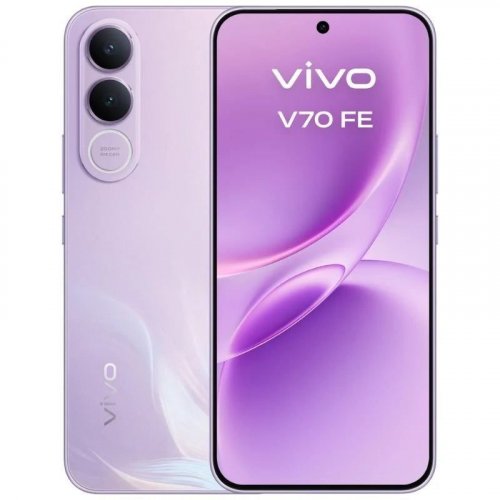 Vivo V70 FE Púrpura 5G - 256GB - 8GB - AMOLED 7000mAh Incluye Cargador + Auriculares