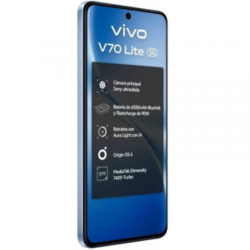 Vivo V70 Lite Azul 5G - 256GB - 6GB - AMOLED 6500mAh
