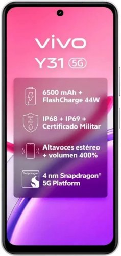 Vivo Y31 5G 6GB 256GB Blanco