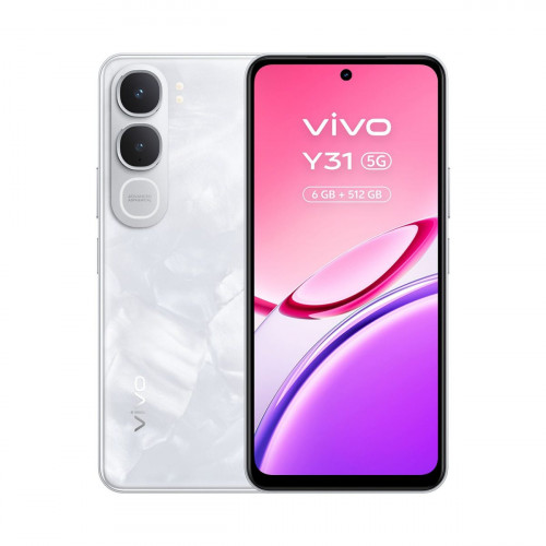 Vivo Y31 Blanco 5G - 512GB - 6GB - Batería 6500mAh