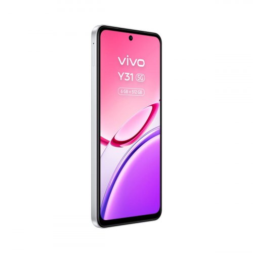 Vivo Y31 Blanco 5G - 512GB - 6GB - Batería 6500mAh