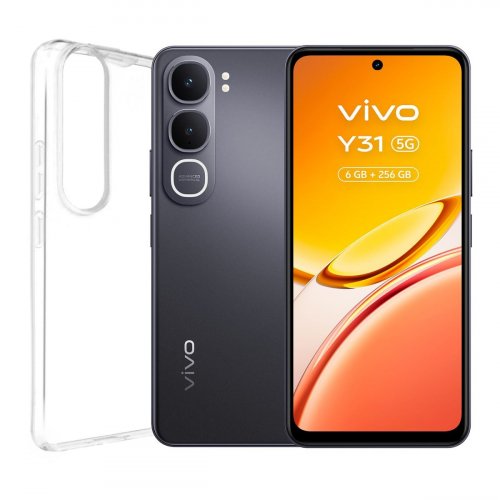 Vivo Y31 Negro 5G - 256GB - 6GB - Batería 6500mAh