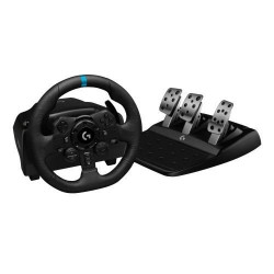Volante de carrera + pedales Logitech G923 para PS4, PS5 y PC