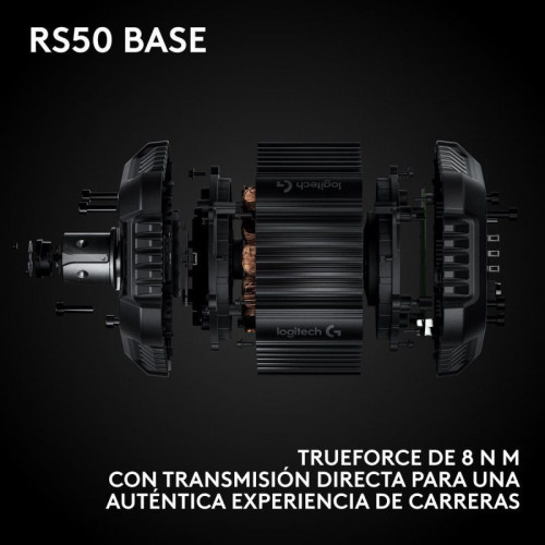 Volante de simulación Logitech G RS50 System Direct Drive 8 N·m 3 piezas Xbox/PC