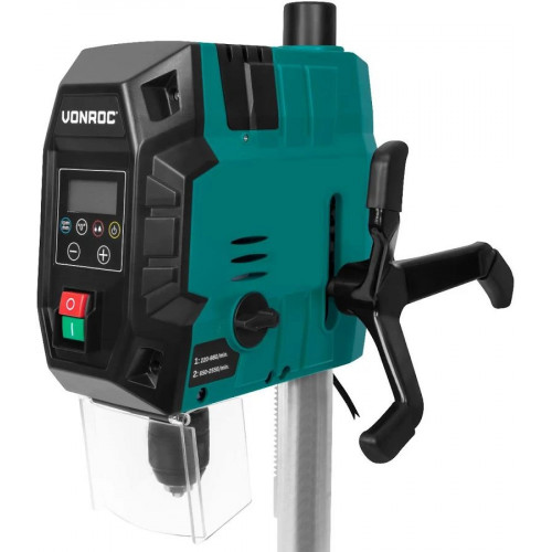 VONROC Taladro de columna 900W Con panel de control digital y pantalla LCD
