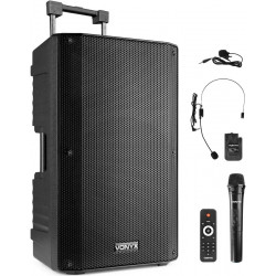 Vonyx vsa500-bp sistema portátil 12