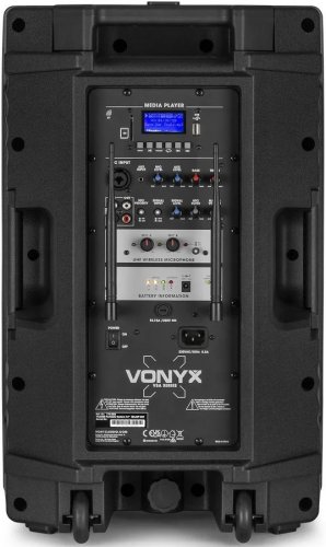 Vonyx vsa500-bp sistema portátil 12