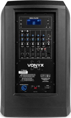 Vonyx VX822 Sistema de altavoces de columna