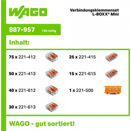 Wago 887-957 Set 236-piece