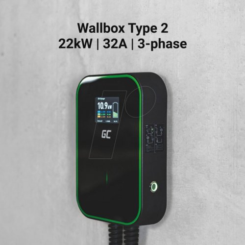 Wallbox, 22 KW, 6 m, NFC
