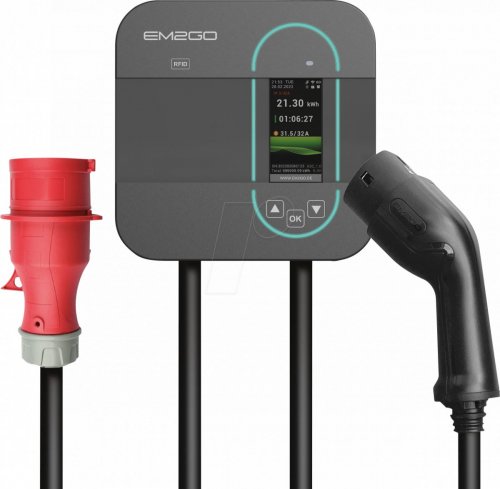 Wallbox Home, 11kW, 6,5m, tipo 2, CEE16
