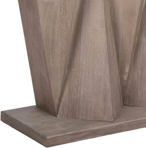Wanderlust Recibidor de madera marrón 135x34x83h cm