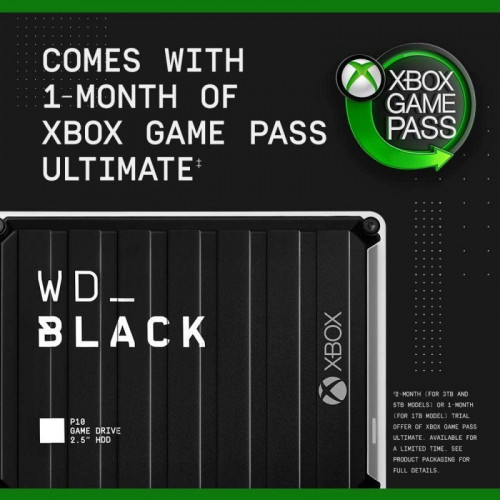 WD Black P10 Game Drive para Xbox 5TB USB 3.1