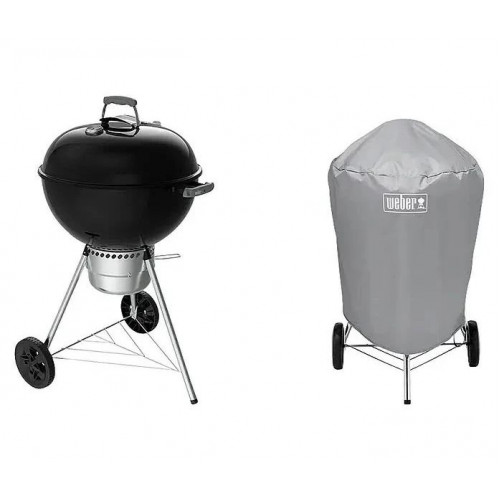 Weber Barbacoa redonda con tapa Original Kettle Premium + Funda