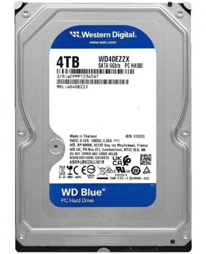 Western Digital Blue 4TB WD40EZZX