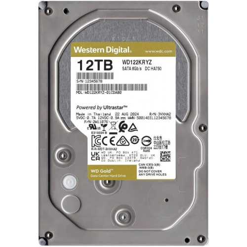 Western Digital Gold 12TB wd122kryz