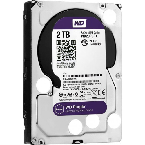 Western Digital Purple SATA 2TB (WD20PURZ)
