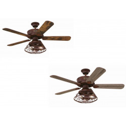 Westinghouse Barnett 122 cm Ceiling Fan for Indoor Use with Dimmable LED Light