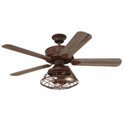 Westinghouse Barnett 122 cm Ceiling Fan for Indoor Use with Dimmable LED Light