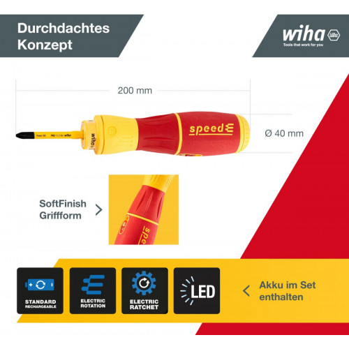 Wiha speedE 2 electric Set 4