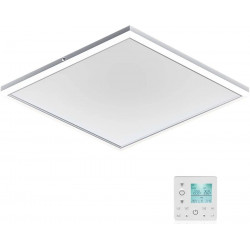 Wiltec calefactor de techo por infrarrojos e iluminación led
