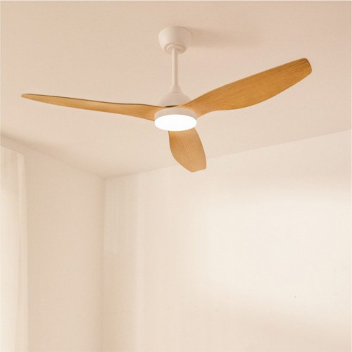 WIND BALANCE M - Ventilador de techo 40W silencioso Ø132 cm - Con luz - sin WIFI