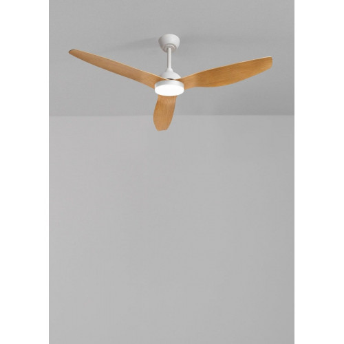 WIND BALANCE M - Ventilador de techo 40W silencioso Ø132 cm - Con luz - sin WIFI