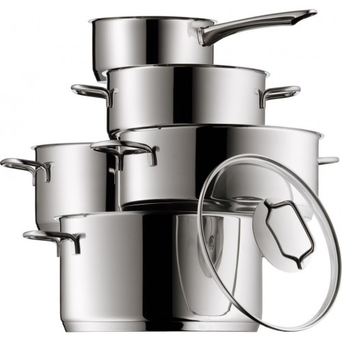 WMF Astoria Pot Set (5 pcs.) silver