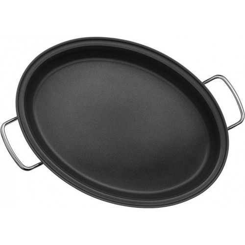 WMF Sartén con tapa de cristal para pescado 38 x 26 cm