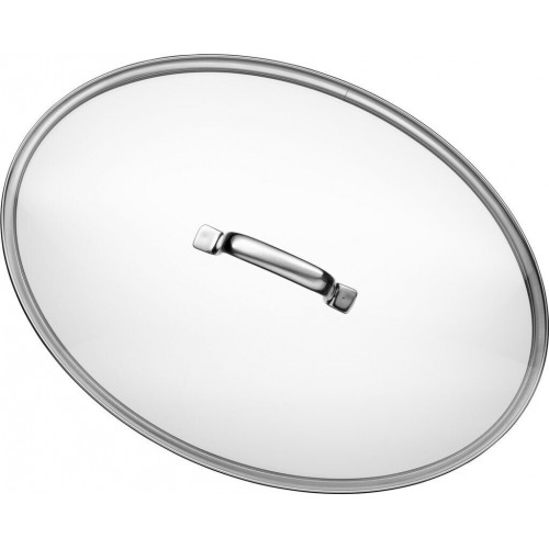 WMF Sartén con tapa de cristal para pescado 38 x 26 cm