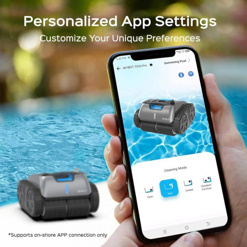 WYBOT Limpiador Robótico para Piscinas sin Cable