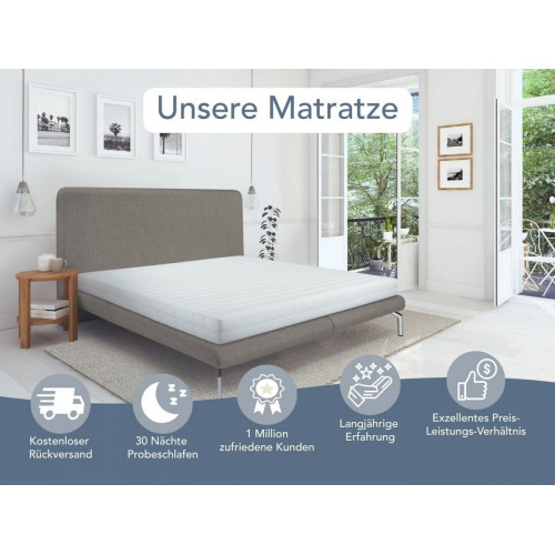 X-Dream Pure 7-zone cold foam mattress 160x200 cm