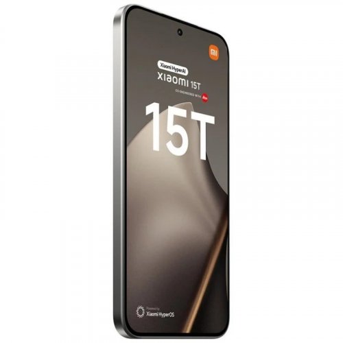 Xiaomi 15T Gris - 512GB - 12GB AMOLED 5G Dual SIM Cámara Leica 50MP