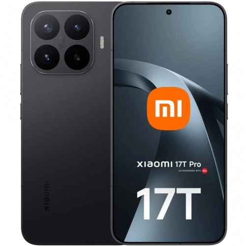 Xiaomi 17T Pro 5G 512 GB Negro 12 GB MediaTek Dimensity 9500