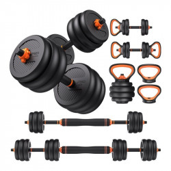 Xiaomi FED Kit de 30Kg Mancuernas + Barra + Pesas