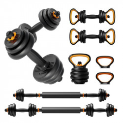 Xiaomi FED Kit de Mancuernas V2 + Barra + Pesa Rusa 40Kg