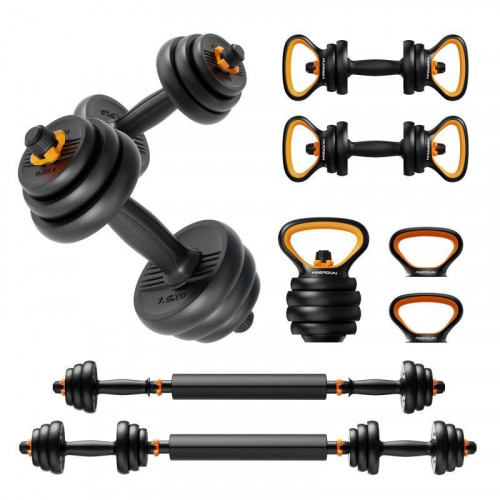 Xiaomi FED Kit de Mancuernas V2 + Barra + Pesa Rusa 40Kg