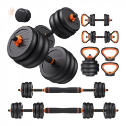 Xiaomi FED Smart Kit Mancuernas + Barra + Pesa Rusa 40Kg + Sensor