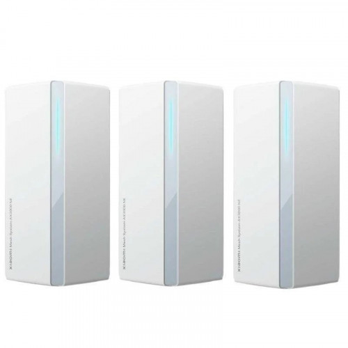 Xiaomi Mesh System AX3000 NE Sistema WiFi 6 Mesh Dual Band Blanco Pack 3 Unidades