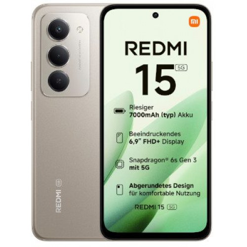 Xiaomi Redmi 15 5g 8-256gb Titan gray