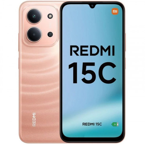 Xiaomi Redmi 15C Carga Rápida 33W Naranja Crepúsculo - 256GB - 4GB