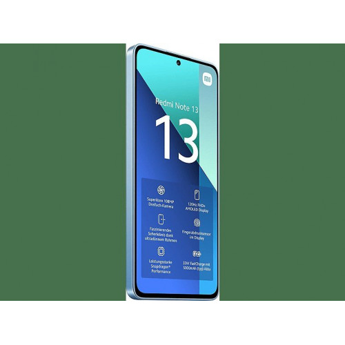 XIAOMI REDMI NOTE 13 6.67P/4G/8N/6+128GB/BL, Blue, Móvil Android, 128 GB, 6 GB RAM, 6,67 