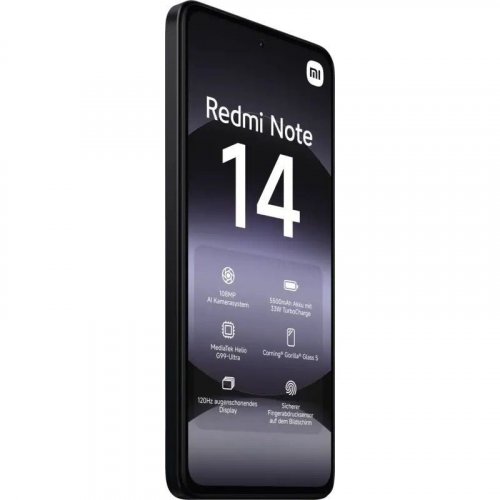 Xiaomi Redmi Note 14 4G Negro - 128GB - 6GB