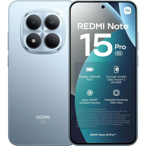 Xiaomi Redmi Note 15 Pro 5G 12GB/512GB Azul