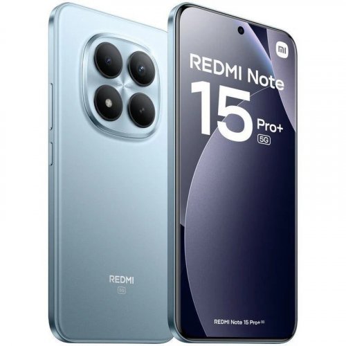 Xiaomi Redmi Note 15 Pro Plus 5G - 512GB - 12GB - Dual SIM 200MP IP68 HyperOS 2 Azul Glaciar