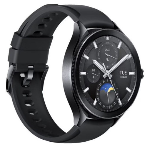 Xiaomi Watch 2 Pro 4G LTE Negro con correa de fluorocaucho negra Smartwatch Negro